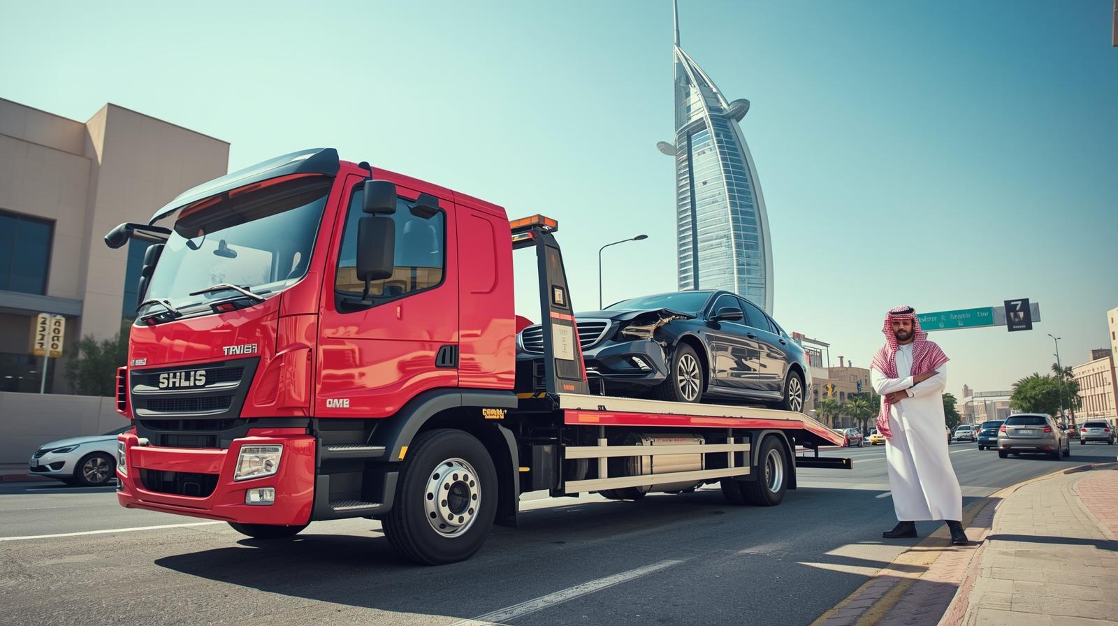 سطحات شمال الرياض - أسطول حديث لنقل السيارات